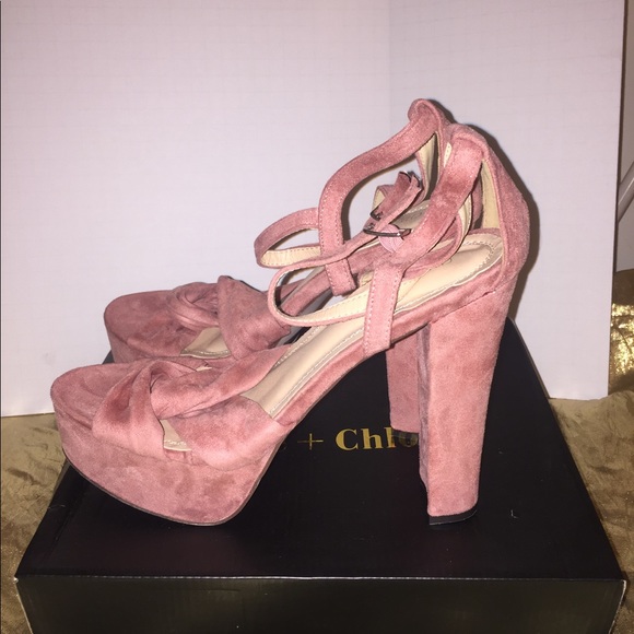 Pink mauve women's platform still in box - Picture 2 of 3